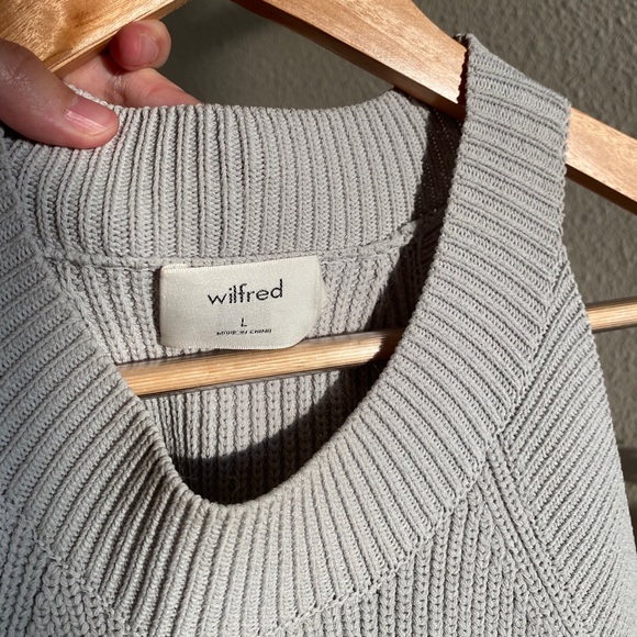 SOLD Aritzia Wilfred Crevier Knit Top - Picture 2 of 6